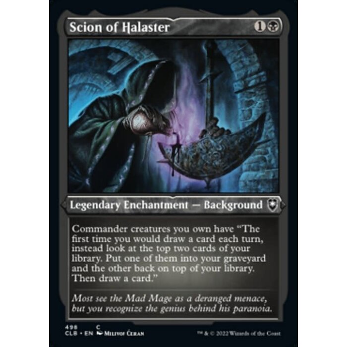 Magic: The Gathering Scion of Halaster (Foil Etched) (498) Near Mint Foil
