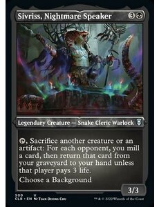 Magic: The Gathering Sivriss, Nightmare Speaker (Foil Etched) (500) Near Mint Foil