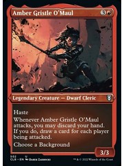Magic: The Gathering Amber Gristle O'Maul (Foil Etched) (502) Near Mint Foil