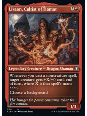 Magic: The Gathering Livaan, Cultist of Tiamat (Foil Etched) (508) Near Mint Foil