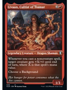 Magic: The Gathering Livaan, Cultist of Tiamat (Foil Etched) (508) Near Mint Foil