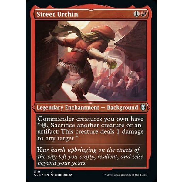 Magic: The Gathering Street Urchin (Foil Etched) (510) Near Mint Foil