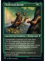 Magic: The Gathering Cloakwood Hermit (Foil Etched) (514) Near Mint Foil