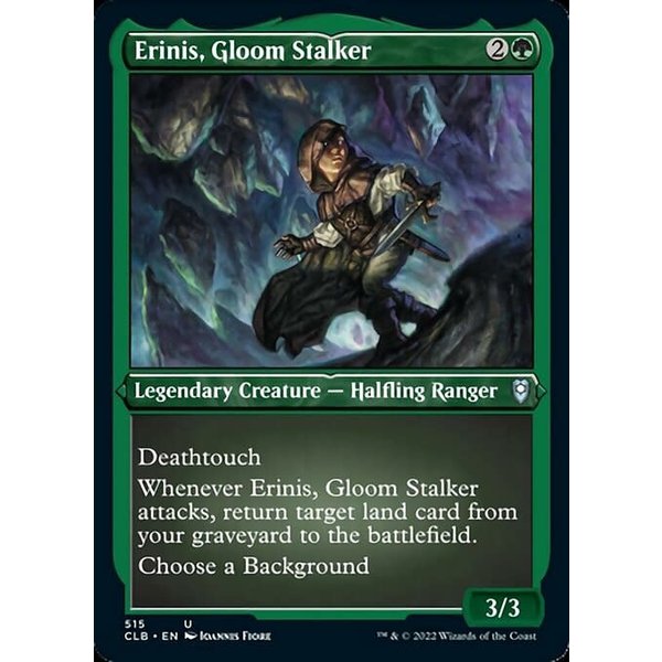 Magic: The Gathering Erinis, Gloom Stalker (Foil Etched) (515) Near Mint Foil