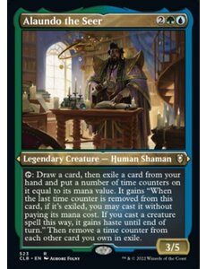 Magic: The Gathering Alaundo the Seer (Foil Etched) (523) Near Mint Foil