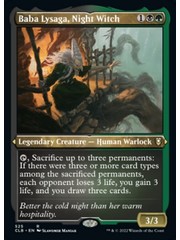 Magic: The Gathering Baba Lysaga, Night Witch (Foil Etched) (525) Near Mint Foil