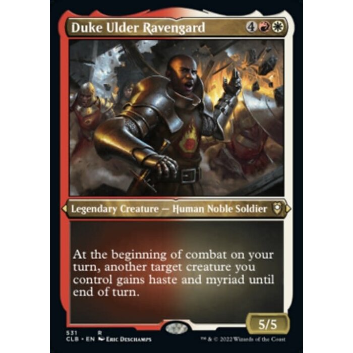 Magic: The Gathering Duke Ulder Ravengard (Foil Etched) (531) Near Mint Foil