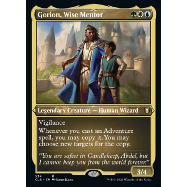 Magic: The Gathering Gorion, Wise Mentor (Foil Etched) (534) Near Mint Foil