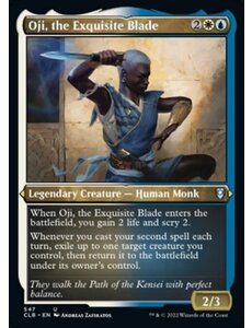 Magic: The Gathering Oji, the Exquisite Blade (Foil Etched) (547) Near Mint Foil