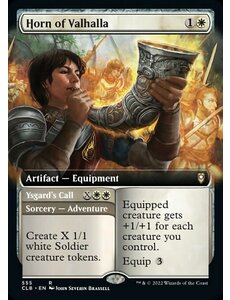 Magic: The Gathering Horn of Valhalla (Extended Art) (555) Near Mint