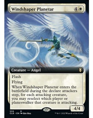 Magic: The Gathering Windshaper Planetar (Extended Art) (559) Near Mint
