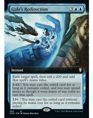 Magic: The Gathering Gale's Redirection (Extended Art) (563) Near Mint Foil
