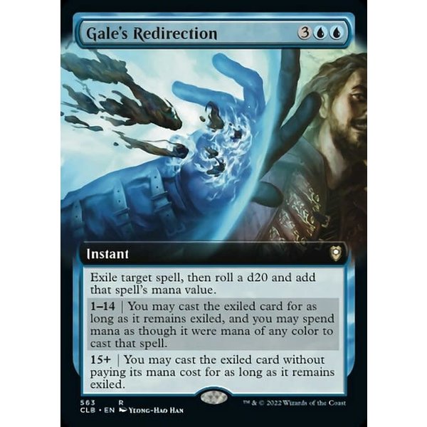 Magic: The Gathering Gale's Redirection (Extended Art) (563) Near Mint Foil