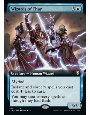 Magic: The Gathering Wizards of Thay (Extended Art) (568) Near Mint