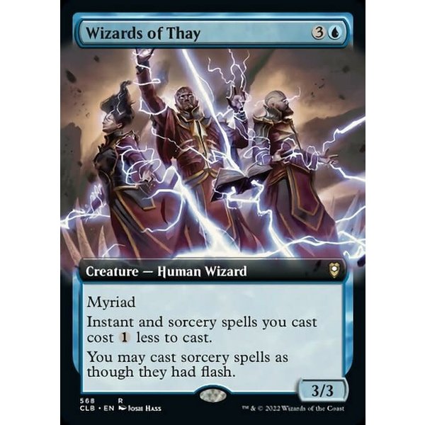 Magic: The Gathering Wizards of Thay (Extended Art) (568) Near Mint