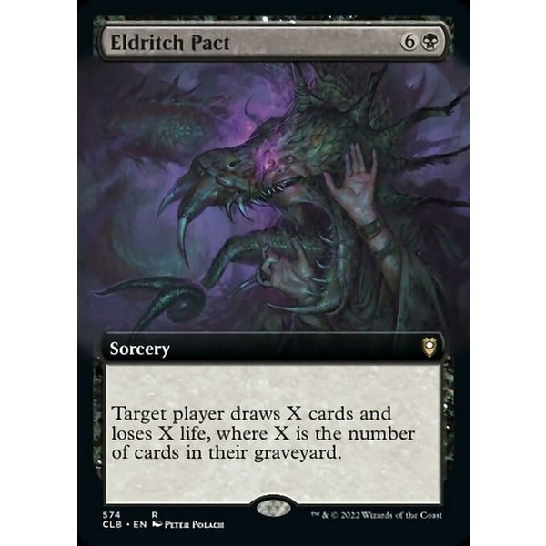 Magic: The Gathering Eldritch Pact (Extended Art) (574) Near Mint