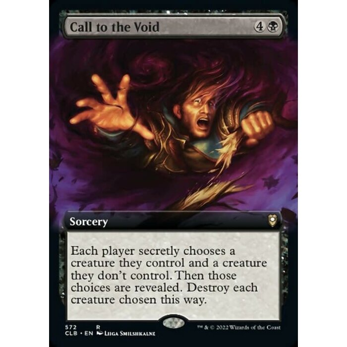 Magic: The Gathering Call to the Void (Extended Art) (572) Near Mint