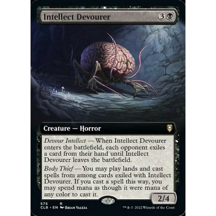Magic: The Gathering Intellect Devourer (Extended Art) (575) Near Mint