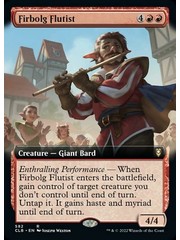 Magic: The Gathering Firbolg Flutist (Extended Art) (582) Near Mint