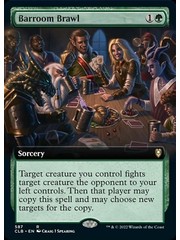 Magic: The Gathering Barroom Brawl (Extended Art) (587) Near Mint