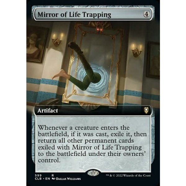 Magic: The Gathering Mirror of Life Trapping (Extended Art) (599) Near Mint Foil