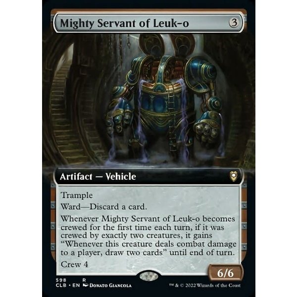 Magic: The Gathering Mighty Servant of Leuk-o (Extended Art) (598) Near Mint