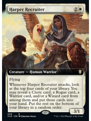 Magic: The Gathering Harper Recruiter (Extended Art) (609) Near Mint