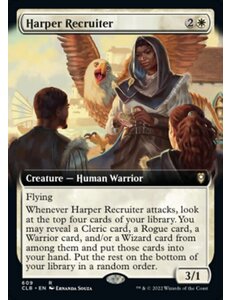 Magic: The Gathering Harper Recruiter (Extended Art) (609) Near Mint