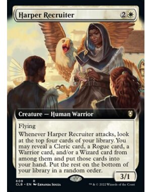 Magic: The Gathering Harper Recruiter (Extended Art) (609) Near Mint