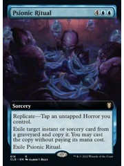 Magic: The Gathering Psionic Ritual (Extended Art) (618) Near Mint