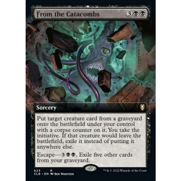 Magic: The Gathering From the Catacombs (Extended Art) (623) Near Mint