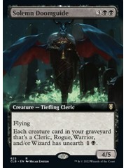 Magic: The Gathering Solemn Doomguide (Extended Art) (625) Near Mint