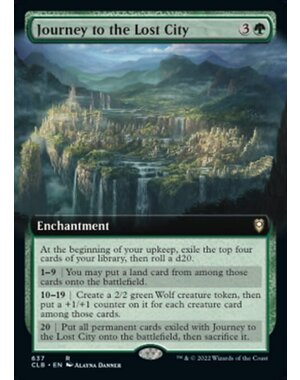 Magic: The Gathering Journey to the Lost City (Extended Art) (637) Near Mint