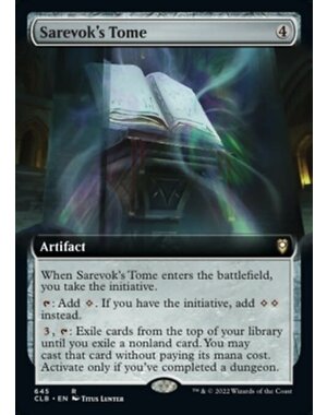 Magic: The Gathering Sarevok's Tome (Extended Art) (645) Near Mint