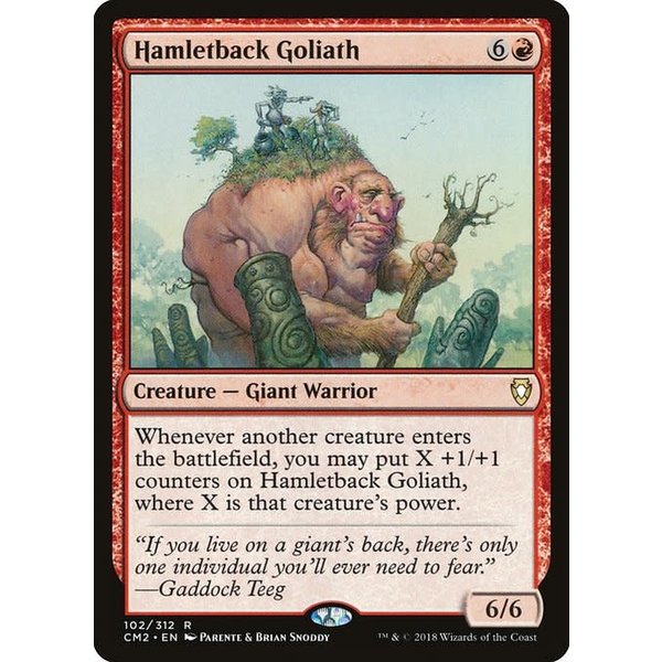 Magic: The Gathering Hamletback Goliath (102) Lightly Played