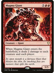 Magic: The Gathering Magma Giant (111) Lightly Played