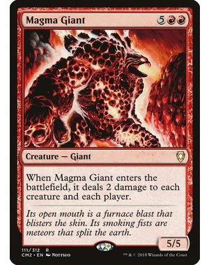 Magic: The Gathering Magma Giant (111) Lightly Played