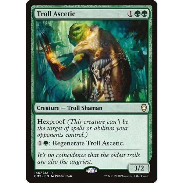 Magic: The Gathering Troll Ascetic (146) Moderately Played