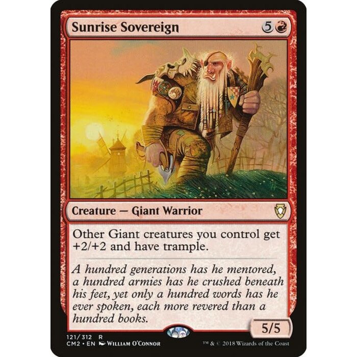Magic: The Gathering Sunrise Sovereign (121) Lightly Played