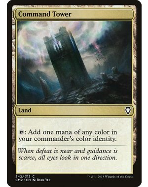 Magic: The Gathering Command Tower (242) Lightly Played