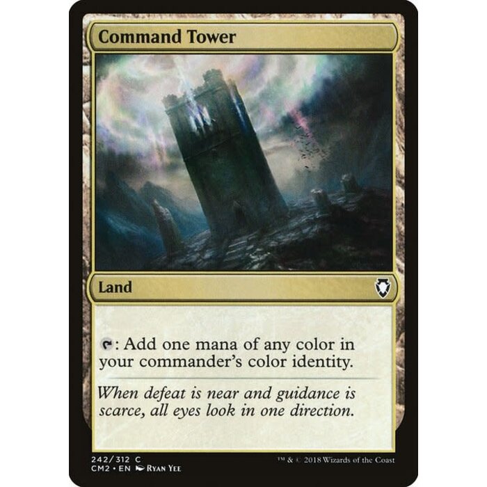 Magic: The Gathering Command Tower (242) Lightly Played