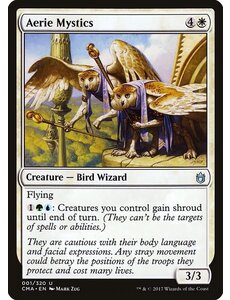 Magic: The Gathering Aerie Mystics (001) Moderately Played