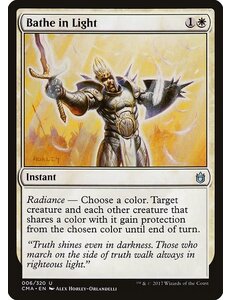Magic: The Gathering Bathe in Light (006) Moderately Played