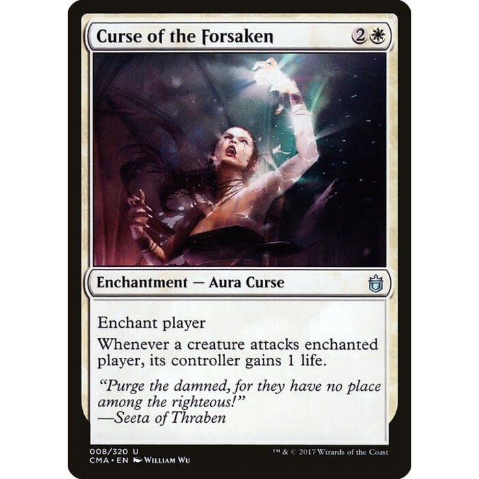 Magic: The Gathering Curse of the Forsaken (008) Moderately Played