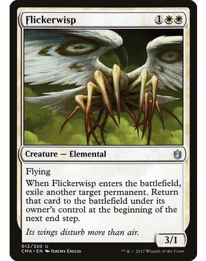 Magic: The Gathering Flickerwisp (012) Moderately Played