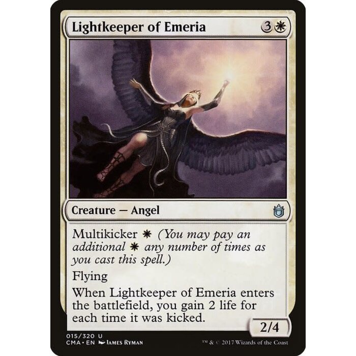 Magic: The Gathering Lightkeeper of Emeria (015) Moderately Played