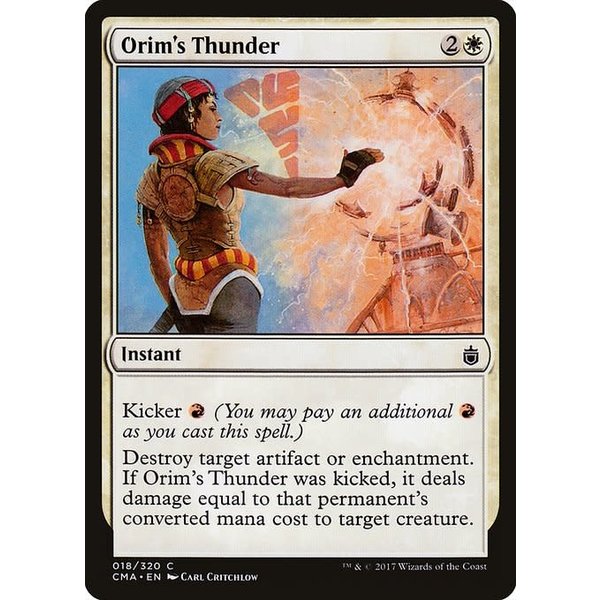 Magic: The Gathering Orim's Thunder (018) Moderately Played