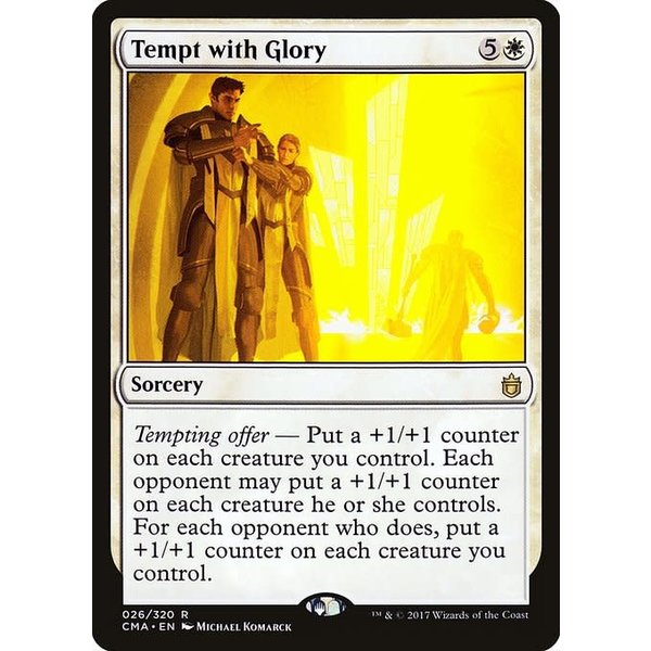 Magic: The Gathering Tempt with Glory (026) Moderately Played