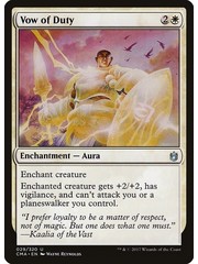 Magic: The Gathering Vow of Duty (029) Moderately Played