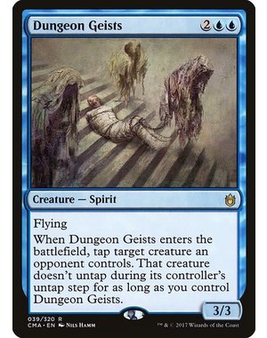 Magic: The Gathering Dungeon Geists (039) Moderately Played